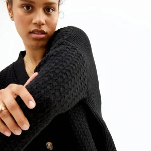 Online Cardigan Med Struktur Dame Gensere