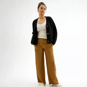 Best Sale Cardigan Med Struktur Dame Kapsel