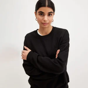 Sale Crewneck Genser Bomull Dame Gensere