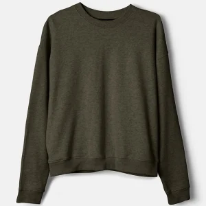 Fashion Crewneck Genser Bomull Dame Gensere