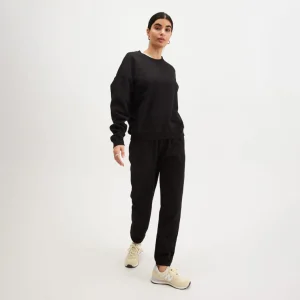 Cheap Crewneck Genser Bomull Dame Loungewear
