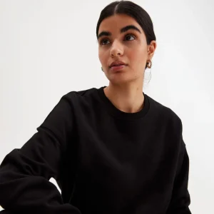 Cheap Crewneck Genser Bomull Dame Loungewear
