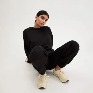 Cheap Crewneck Genser Bomull Dame Loungewear