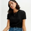 Flash Sale Los T-Skjørte Ull Dame T-Skjorter