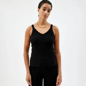 Sale Strikket Singlet Dame Singlet