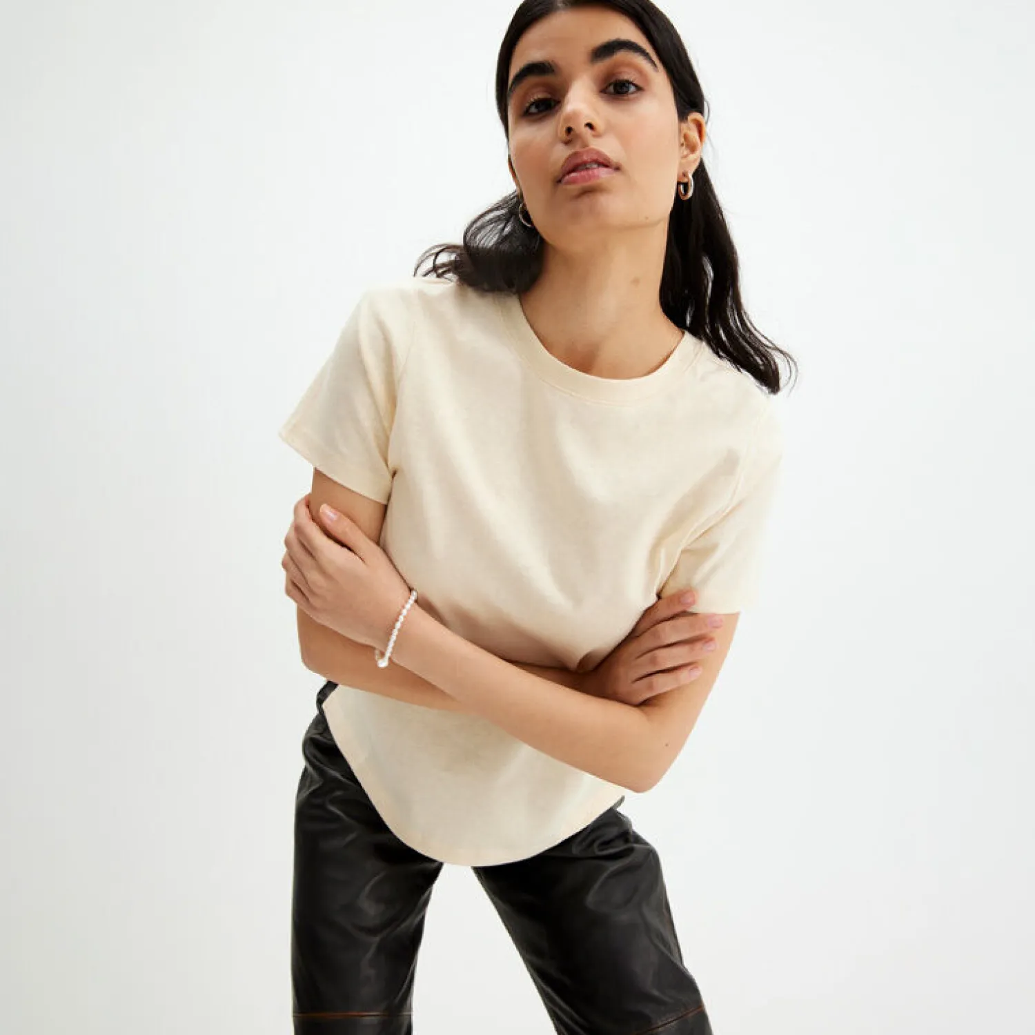 tskjrte_bomull_regular_fi_3.webp Flash Sale T-Skjørte Bomull Regular Fit Dame Kapsel