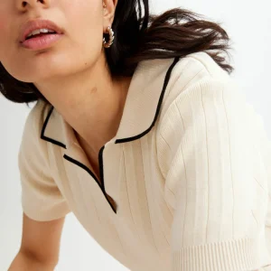 Cheap T-Skjørte Med Krage Dame Loungewear