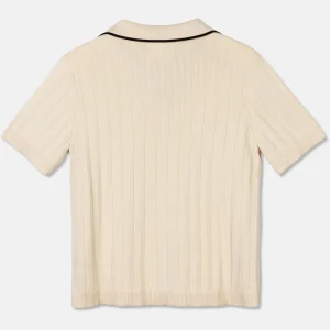 New T-Skjørte Med Krage Dame T-Skjorter