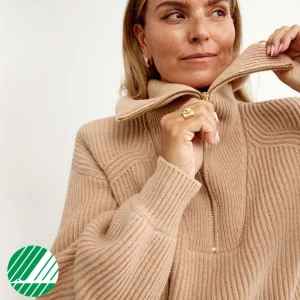 Cheap Turtleneck Zip Janka Polliani X Dame Gensere