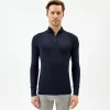 Cheap Ulltroye Herre Merinoull Zip Mann Ullundertøy